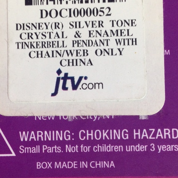 Disney Tinker Bell Silver Plated Fairies Jewerly Collection Pendent and Necklace - Picture 4 of 6